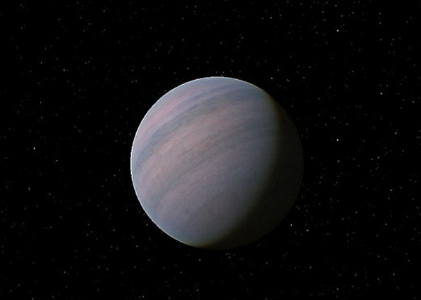 英国大学声称能证明葛利斯581d真实存在。图为葛利斯581d构想图。