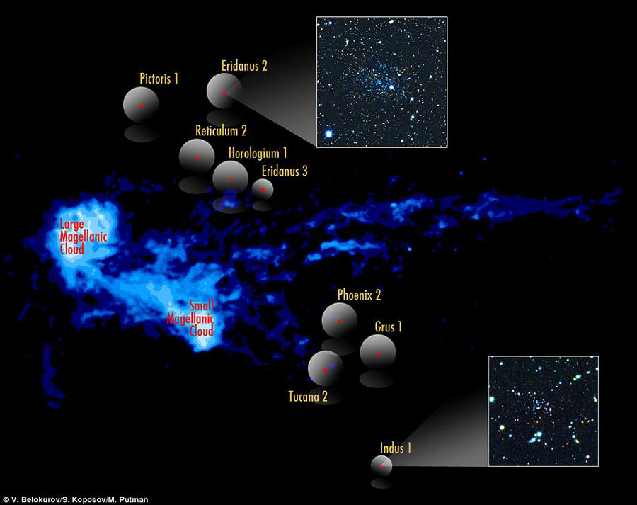 剑桥大学天文学家宣布在银河系周围发现九个矮星系