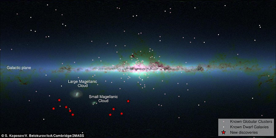 在本项调查中,剑桥大学的天文学家使用了暗能量巡天数据,这是一个对南天进行为期五年的观测计划。来自剑桥大学的科学家科普索夫博士认为,在如此小的天区面积内发现如此多