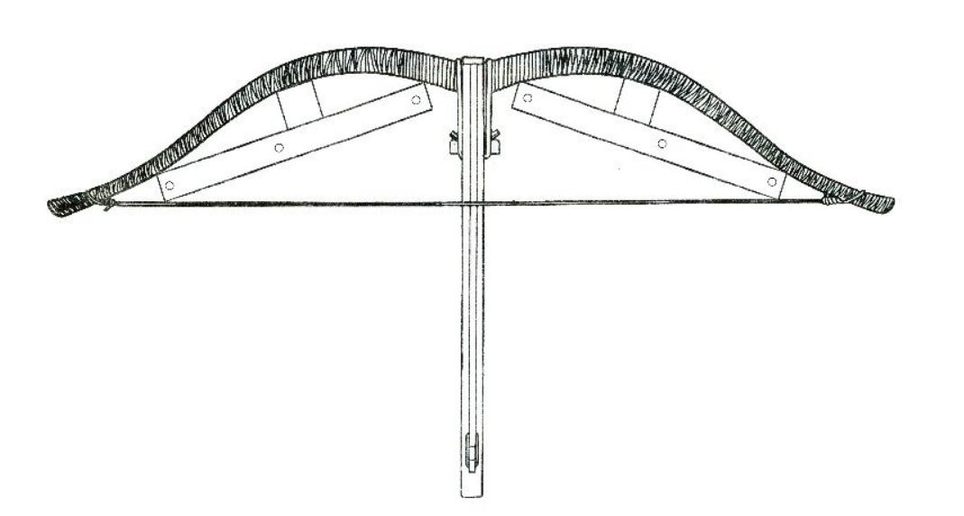 完整弓弩复原图