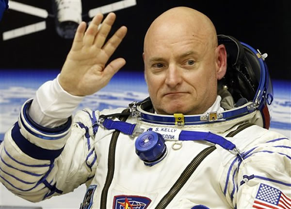 斯科特‧凯利将在国际太空站逗留接近一年。