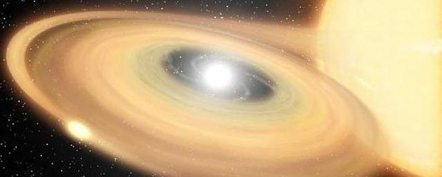 新星爆发示意图