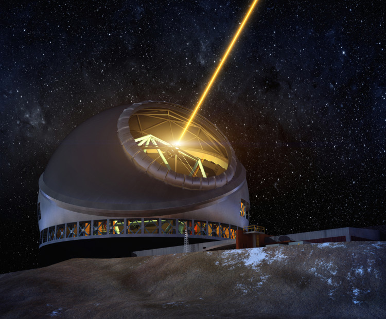 直径达30米的天文望远镜(Thirty Meter Tele-scope)