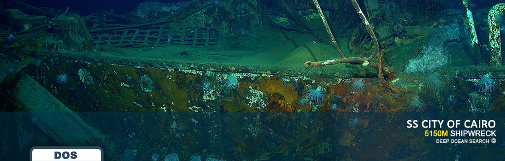 英国轮船“开罗号”沉入海底失踪73年后被找到