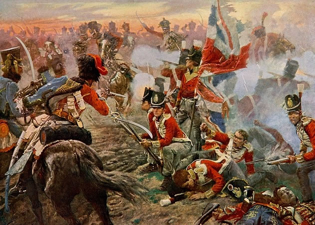 调查显示,有14%英国人以为法国在滑铁卢战役打胜仗。