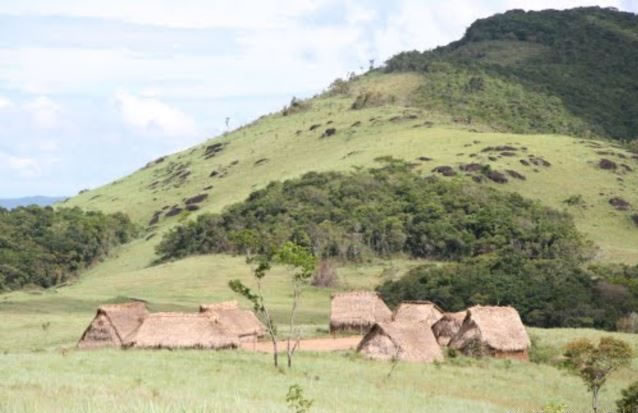 亚诺马米族人住在受政府保护山区的小村落