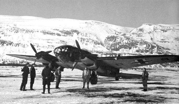 二战期间,驻挪的德国气象大队。