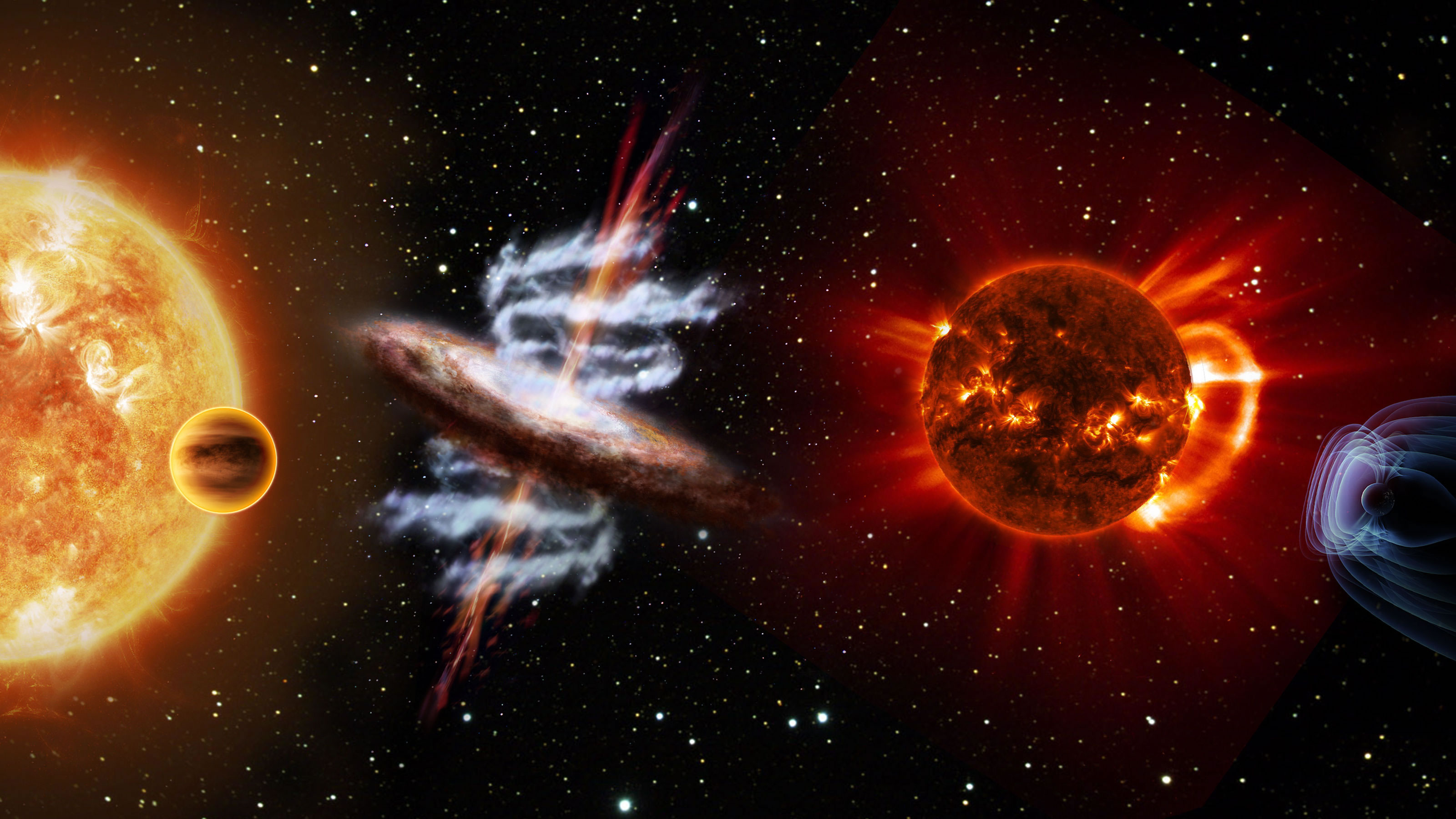 欧洲航天局(ESA)“宇宙愿景”(Cosmic Vision)计划第四期中级科学任务概念图