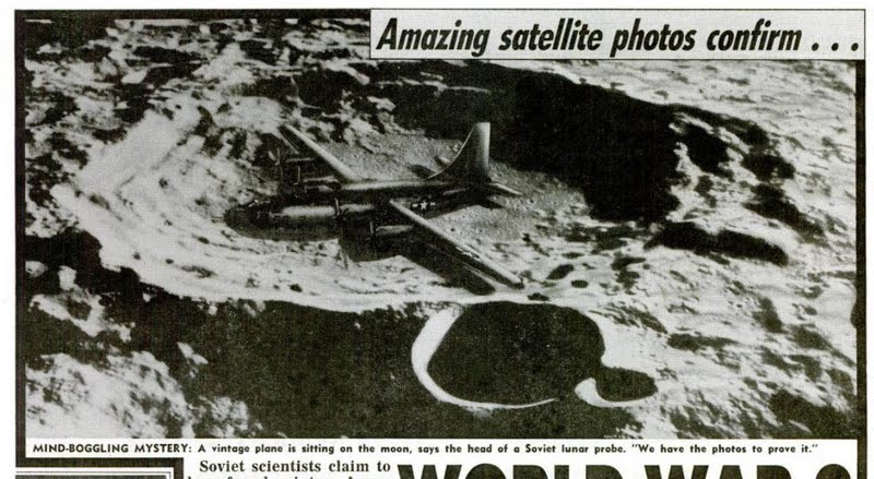 月背发现美“二战”失踪轰炸机