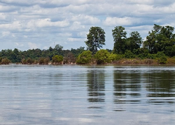 该宗惨剧在湄公河(图)附近一个岛上发生