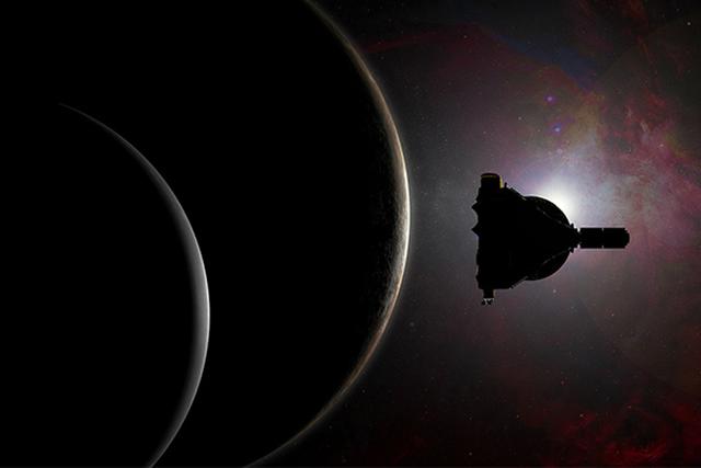 根据陆基望远镜的观测,冥王星的卫星群存在不同的亮度,暗示它们构成的物质不同