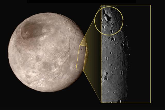 NASA7��17�չ�����λ�ڿ��֣�Charon��������һ��λ�ھ��������ľ޴�ɽ��