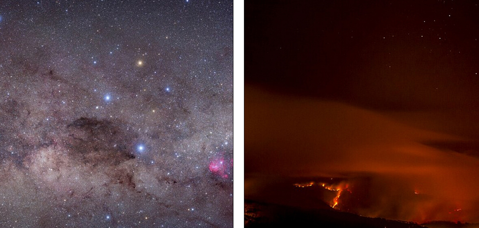 摄影师Mark Slater作品(左);摄影师Troy Casswell 作品(右)。