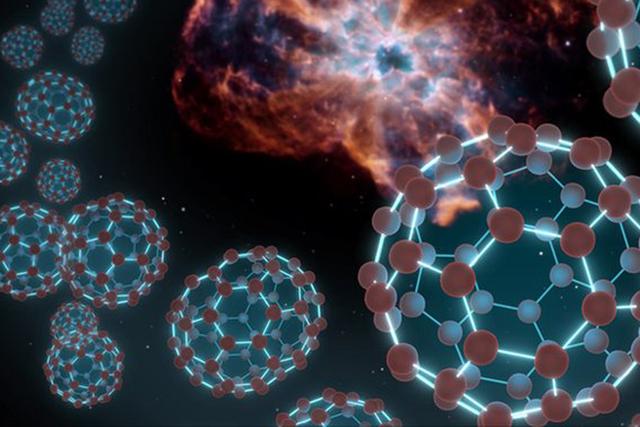 研究结果表明,富勒烯分子是生命分子形成的基础,我们在一些垂死的恒星附近发现该分子存在