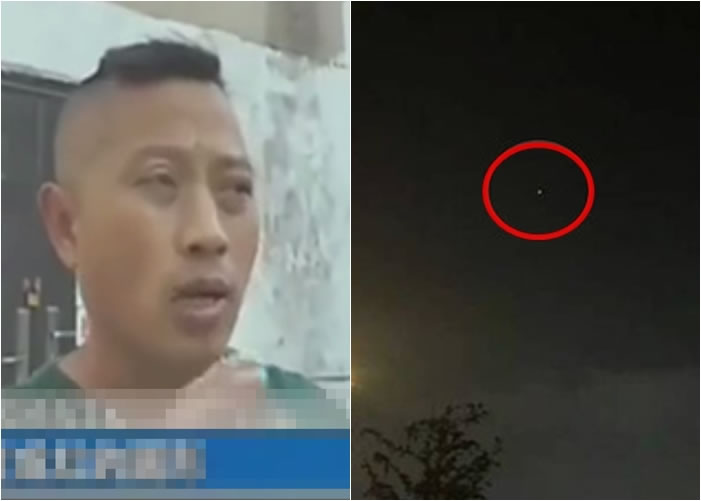 赵某讲述当时看到UFO时的情况指出,不明飞行物体在空中不断变换颜色甚至自身形状,移动速度很快。