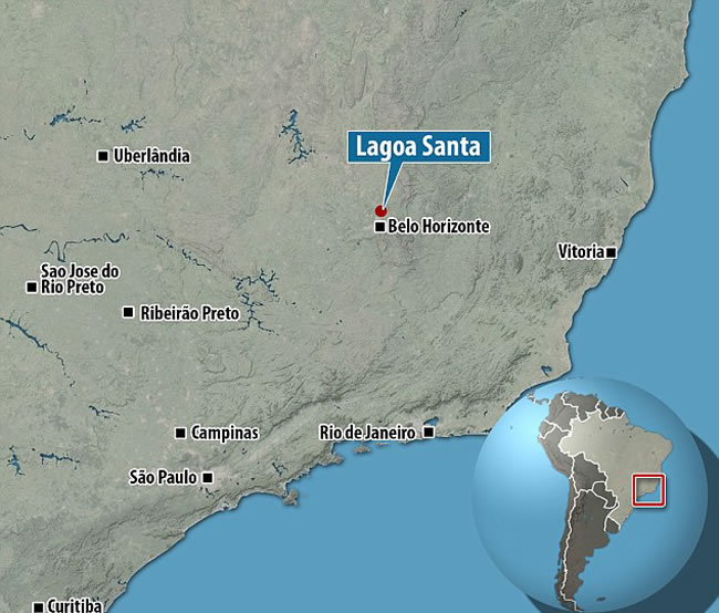 该头骨出土的地理位置