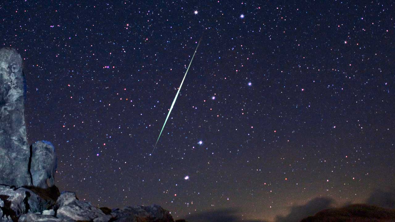 2015年10月份天文现象概况:天龙座流星雨及猎户座流星雨登场
