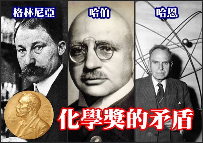 历届得主当中,当中不乏具争议的人物,包括格林尼亚、哈伯及哈恩。