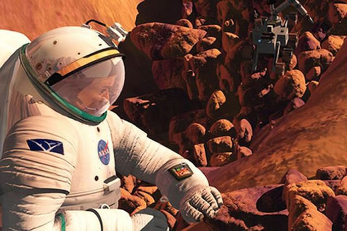 NASA登陆火星需要面对巨大的挑战,比如研制生命支持系统、粮食种植、水循环系统等