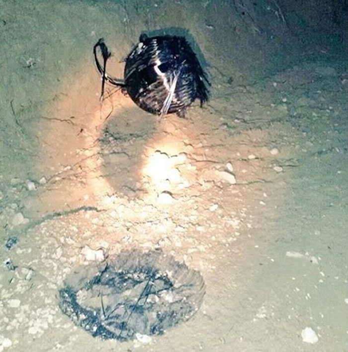 神秘球形物体再次坠落西班牙穆尔西亚 距离上次坠落之处只有“数米远”