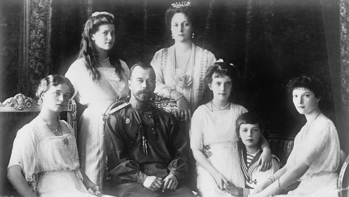 尼古拉二世一家