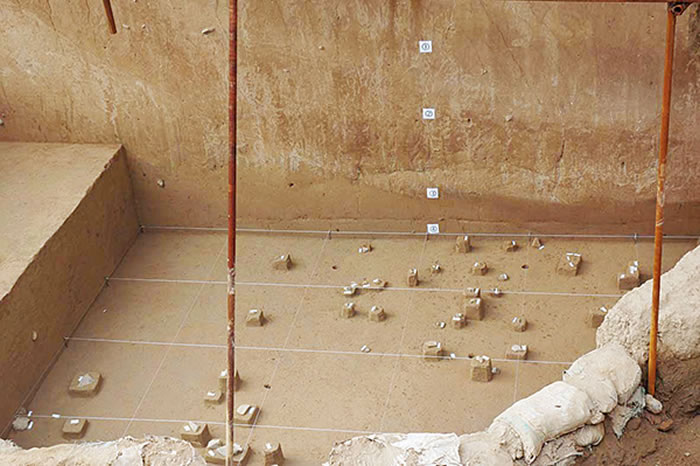 过水洞遗址发掘区