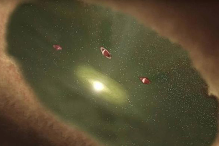 科学家首次观测到一颗正处于形成过程当中的行星“LkCa15”