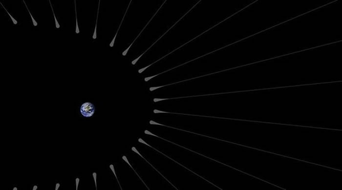 地球或许拥有一层浓厚而且超长的暗物质“毛发”