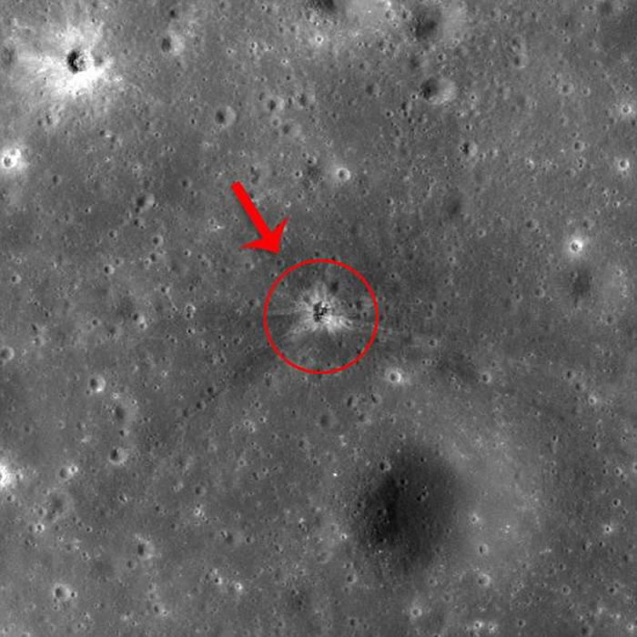 1972年4月,阿波罗16号飞船“失联”火箭助推器碰撞在月球表面,美国科学家最新观测发现了它在月球表面形成的碰撞陨坑。