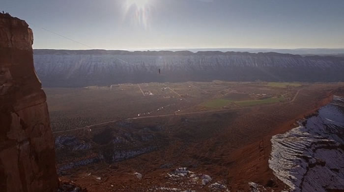 当地一望无际,景观壮丽。