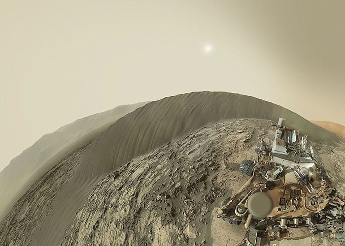 好奇号拍下新一批高清自拍照