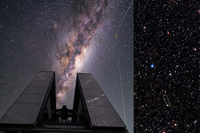 来自巴西圣保罗大学的科学家小组在智利发现了这颗早期恒星,将其命名为2MASS J18082002–5104378