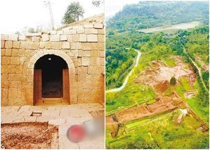 考古人员在合川区钓鱼城范家堰遗址发现南宋时期的衙署,更在后院发现大型地下室,怀疑是金库。