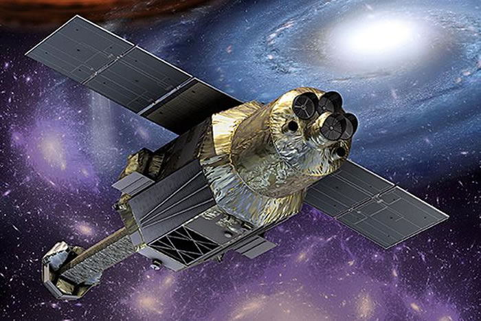 深空X射线的研究最佳方法是使用轨道望远镜,因为陆基望远镜探测X射线时会受到来自地球大气层的干扰