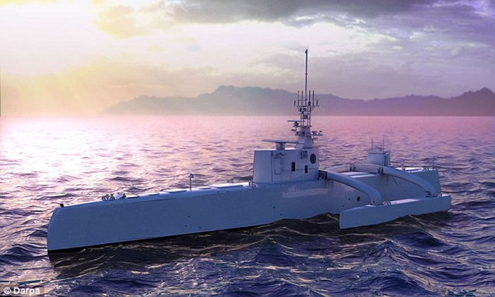 美国海军计划部署“幽灵猎者”无人舰(ACTUV)搜索敌国柴电动力潜艇
