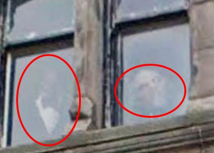 Google街景拍到灵异现象?英国利物浦酒店窗边出现面目狰狞的幽灵