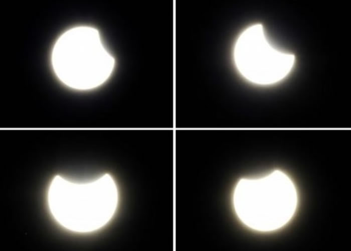 马来西亚于3月9日将会出现难得一见的日偏食。(资料图片)