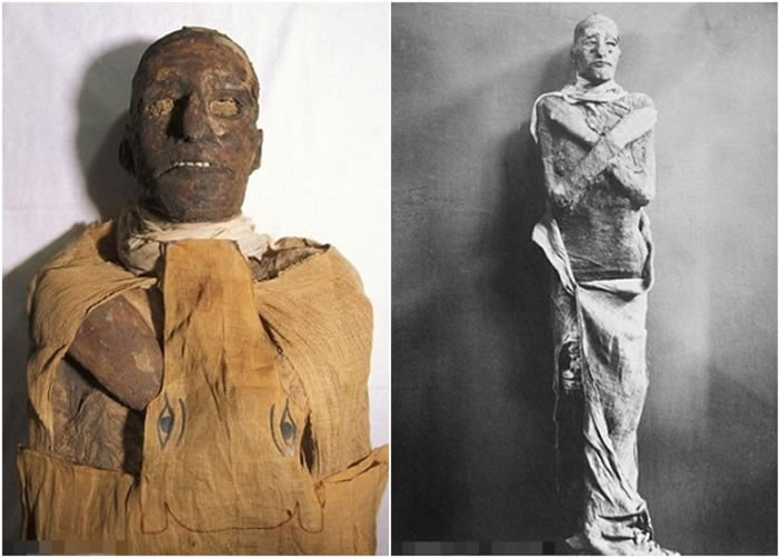 考古学家以电脑扫描拉美西斯三世的木乃伊,发现他遭多人袭击谋杀的证据。