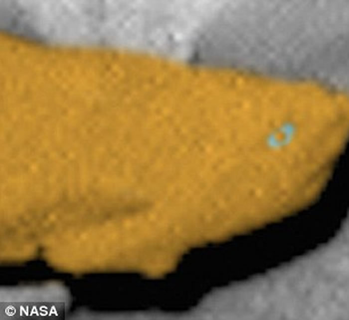 NASA好奇号拍到火星上有条化石大鱼?