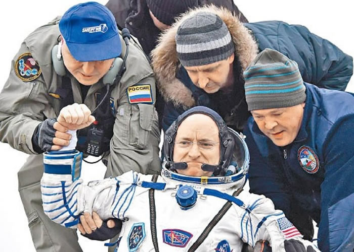 创逗留太空最长纪录 美国太空人Scott Kelly将退休