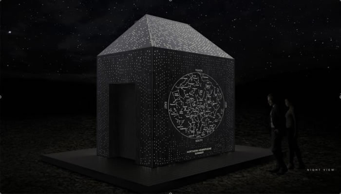 �ں�ҹ������ƺ�С�ݹ�â͸�����⣬Զ������ҹ�����������ǡ�