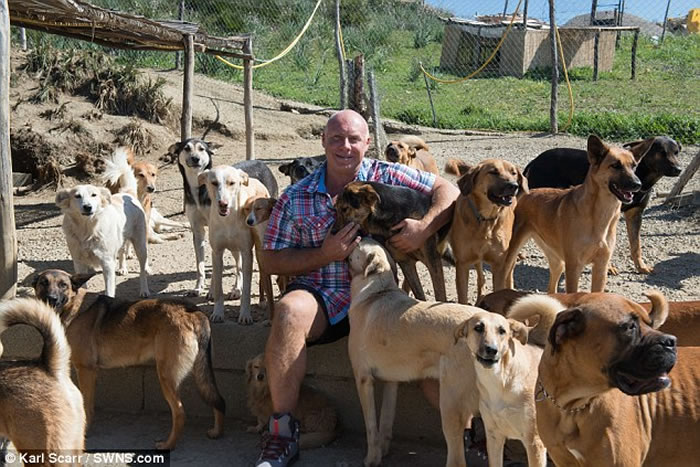 Ӣ������������Ħ������޴󹷳� ����150ֻ���˹�