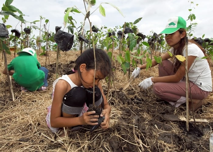 今年“地球日”的主题是“为地球种树”。
