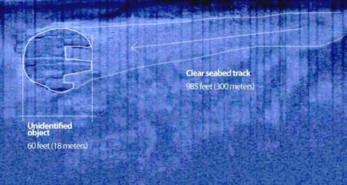 2011年在波罗的海(Baltic Sea)的海底被发现