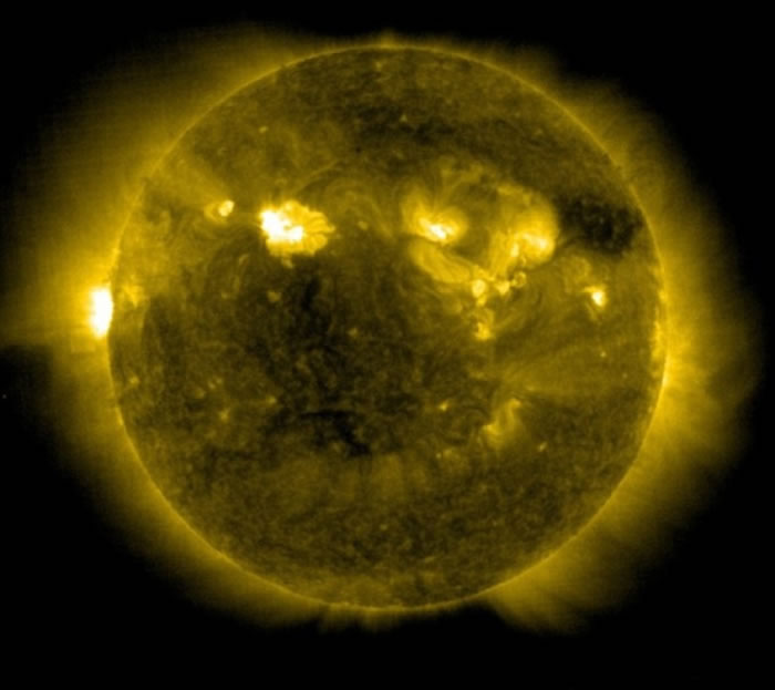 有传媒查证,但在NASA网站只能找来这张照片。