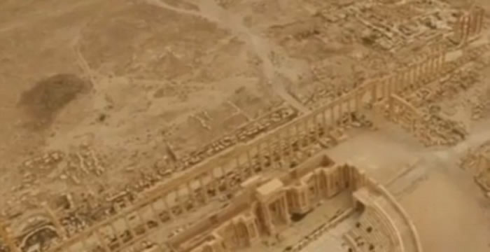 敍利亚政府军早前成功夺回巴尔米拉古城。