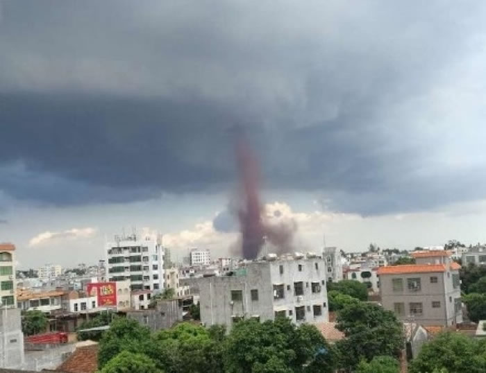 今次龙卷风来得快去得快。