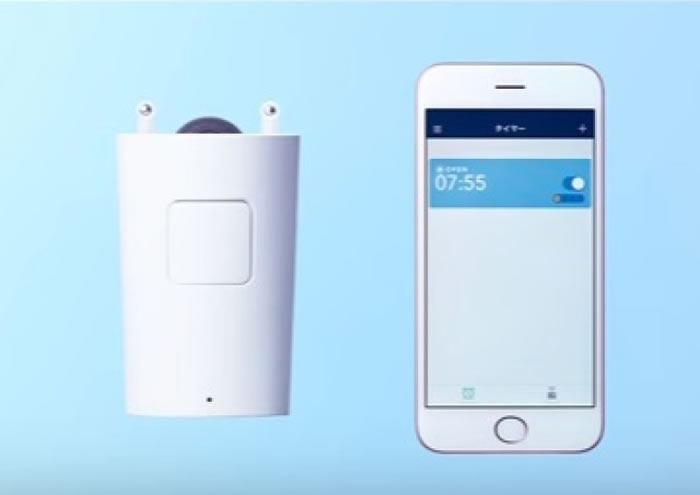 用家可以手机连接窗帘开关器。