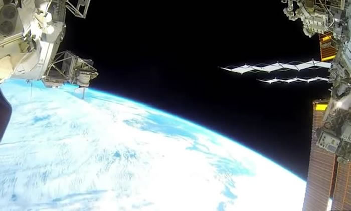 NASA掩盖UFO存在的证据?不明飞行物飞过国际空间站时被拍到后视频被中断