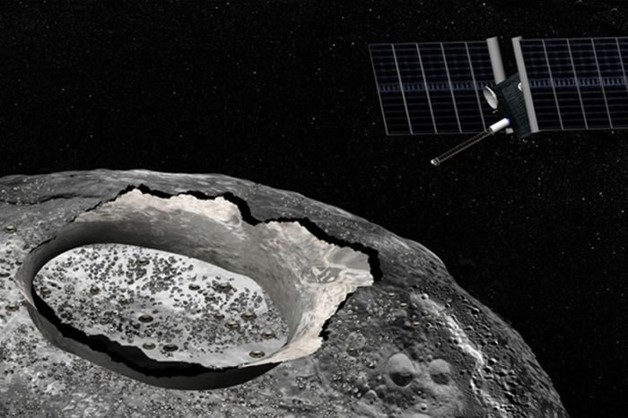 NASA要发射探测器探测太阳系中最大的金属小行星──16 Psyche